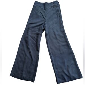 J Crew 365 High-Rise Tall Pleated Black Pant in Lyocell women’s 10T